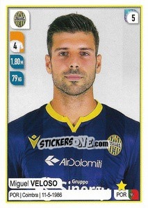 Sticker Miguel Veloso - Calciatori 2019-2020 n. 190 - Panini