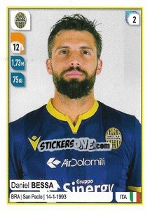 Sticker Daniel Bessa - Calciatori 2019-2020 n. 191 - Panini