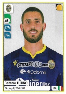 Cromo Gennaro Tutino - Calciatori 2019-2020 - Panini