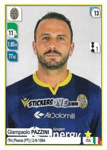 Sticker Giampaolo Pazzini - Calciatori 2019-2020 n. 201 - Panini