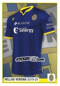 Figurina Hellas Verona / Maglia - Calciatori 2019-2020 - Panini