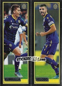 Sticker Kumbulla / Veloso - Calciatori 2019-2020 n. 205 - Panini