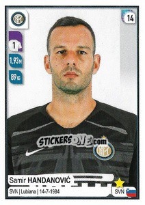 Sticker Samir Handanovic - Calciatori 2019-2020 n. 212 - Panini