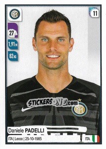 Sticker Daniele Padelli - Calciatori 2019-2020 - Panini