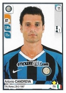 Sticker Antonio Candreva - Calciatori 2019-2020 n. 225 - Panini