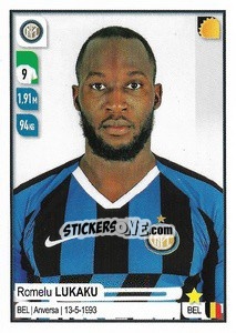 Sticker Romelu Lukaku - Calciatori 2019-2020 n. 230 - Panini