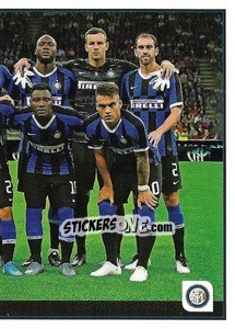 Figurina Inter / Squadra-2 - Calciatori 2019-2020 - Panini