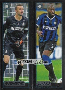 Sticker Handanovic / Lukaku - Calciatori 2019-2020 - Panini