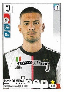 Cromo Merih Demiral - Calciatori 2019-2020 - Panini