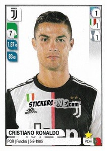 Sticker Cristiano Ronaldo - Calciatori 2019-2020 - Panini
