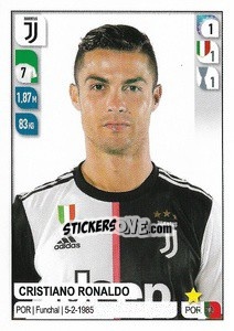 Sticker Cristiano Ronaldo - Calciatori 2019-2020 n. 259 - Panini