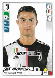 Cromo Cristiano Ronaldo - Calciatori 2019-2020 - Panini