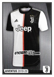Sticker Juventus / Maglia - Calciatori 2019-2020 - Panini