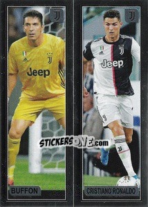 Sticker Buffon / Cristiano Ronaldo - Calciatori 2019-2020 - Panini