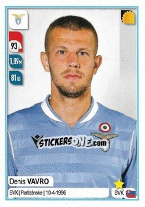 Sticker Denis Vavro - Calciatori 2019-2020 n. 273 - Panini