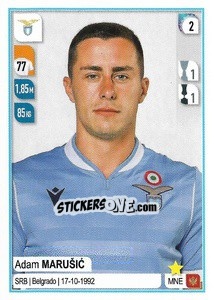 Figurina Adam Marušic - Calciatori 2019-2020 - Panini