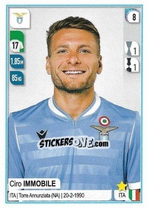 Sticker Ciro Immobile - Calciatori 2019-2020 n. 288 - Panini