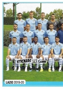 Sticker Lazio / Squadra-1 - Calciatori 2019-2020 - Panini