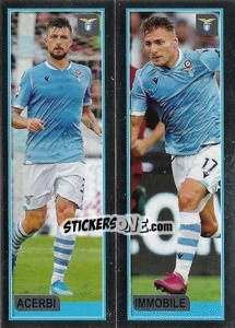 Sticker Acerbi / Immobile - Calciatori 2019-2020 n. 292 - Panini