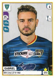 Sticker Gabriel - Calciatori 2019-2020 n. 299 - Panini