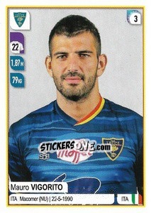 Sticker Mauro Vigorito - Calciatori 2019-2020 - Panini