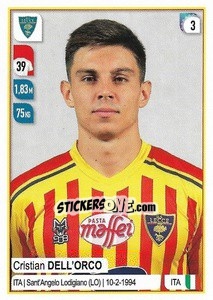 Sticker Cristian Dell'Orco - Calciatori 2019-2020 - Panini