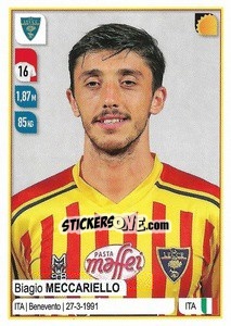 Sticker Biagio Meccariello - Calciatori 2019-2020 n. 305 - Panini