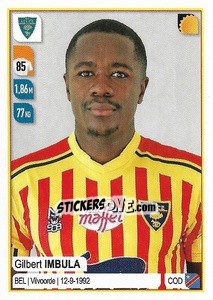 Cromo Gilbert Imbula