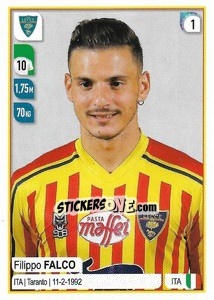 Cromo Filippo Falco - Calciatori 2019-2020 - Panini