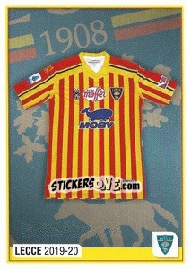 Sticker Lecce / Maglia - Calciatori 2019-2020 n. 320 - Panini