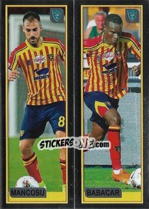 Sticker Mancosu / Babacar - Calciatori 2019-2020 n. 321 - Panini