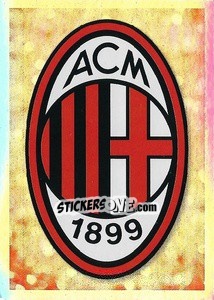 Cromo Scudetto Milan - Calciatori 2019-2020 - Panini