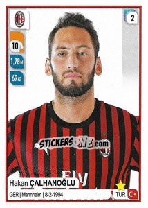 Sticker Hakan Çalhanoğlu - Calciatori 2019-2020 - Panini