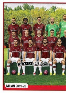 Sticker Milan / Squadra-1 - Calciatori 2019-2020 n. 347 - Panini