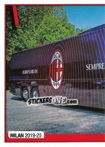 Sticker Milan / Bus-1 - Calciatori 2019-2020 - Panini