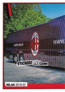 Cromo Milan / Bus-1 - Calciatori 2019-2020 - Panini