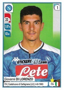Sticker Giovanni Di Lorenzo - Calciatori 2019-2020 - Panini