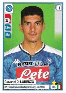 Sticker Giovanni Di Lorenzo - Calciatori 2019-2020 n. 359 - Panini