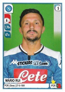 Sticker Mário Rui - Calciatori 2019-2020 - Panini