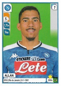 Cromo Allan - Calciatori 2019-2020 - Panini