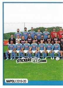 Figurina Napoli / Squadra-1 - Calciatori 2019-2020 - Panini