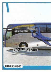 Figurina Napoli / Bus-1 - Calciatori 2019-2020 - Panini