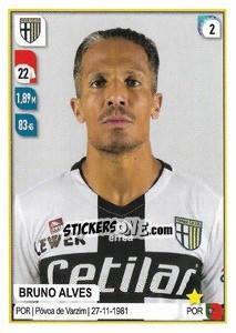 Sticker Bruno Alves - Calciatori 2019-2020 - Panini