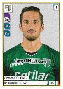 Sticker Simone Colombi - Calciatori 2019-2020 - Panini