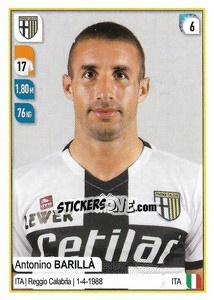 Sticker Antonino Barillà - Calciatori 2019-2020 n. 393 - Panini