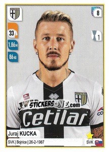 Sticker Juraj Kucka - Calciatori 2019-2020 - Panini