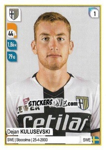Sticker Dejan Kulusevski - Calciatori 2019-2020 n. 397 - Panini