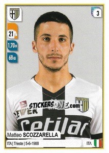Sticker Matteo Scozzarella - Calciatori 2019-2020 - Panini