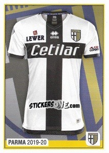 Sticker Parma / Maglia - Calciatori 2019-2020 n. 407 - Panini