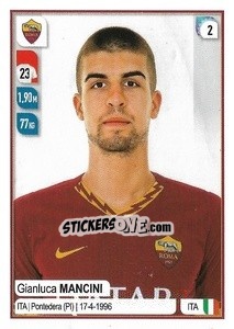Sticker Gianluca Mancini - Calciatori 2019-2020 n. 414 - Panini